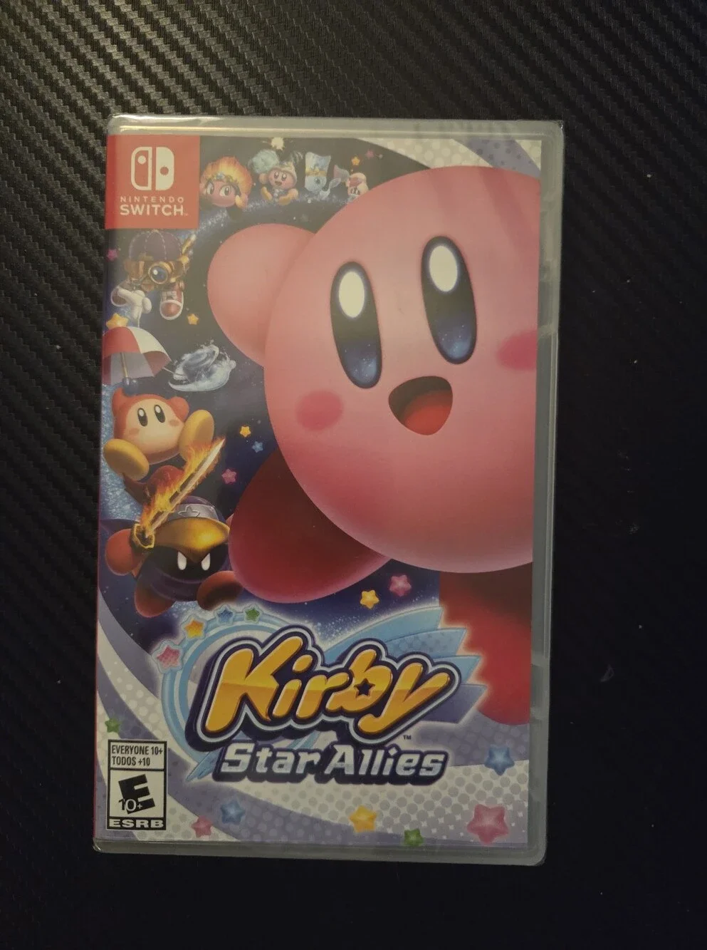 Nintendo Kirby Star Allies - Pink & Blue Artwork